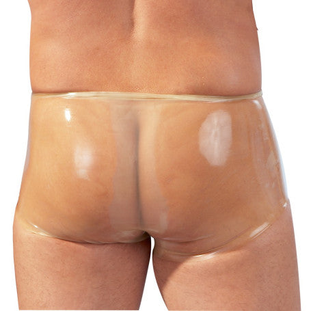 vendita Boxer in latex con guaina per pene Pants online