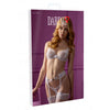 Completino intimo bianco Be Mine Set reggiseno e mutandine, acquistabile su DesireVibe.com
