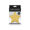 Copricapezzoli a forma di stella Pretty Pasties Gold. Trovali su sexy shop online DesireVibe.com