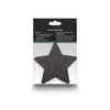 Copricapezzoli a forma di stella Pretty Pasties nero. Disponibile su sex shop DesireVibe