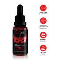 Vendita Gocce stimolante commestibile Orgasm Drops Kissable online