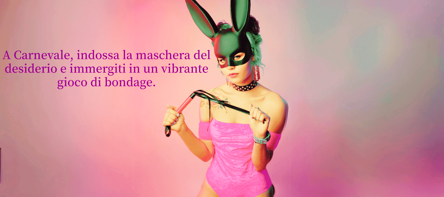 Vendita maschera di carnevale 2024 bondage online