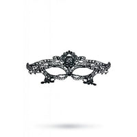 Maschera nera sexy erotic night black edition spider