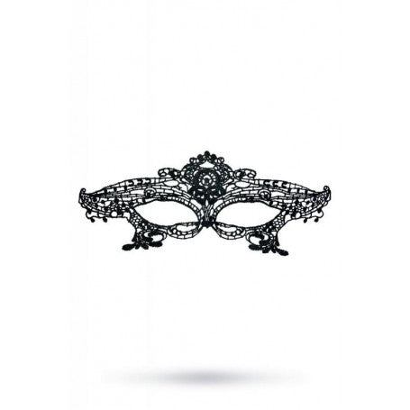 Maschera nera sexy erotic night black edition spider
