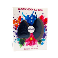 Ovetto vaginale vibrante Magic Egg MAX black