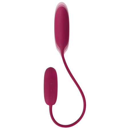 Ovetto vaginale vibrante doppio RC Shaking & Vibrating Love Egg Duo