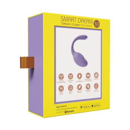vendita Ovetto vibrante stimolatore punto G e clitoride Smart Dream 3.0 + APP online