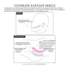 Diagramma degli ingressi della bambola realistica Ultimate Fantasy Dolls Mandy. Disponibile su DesireVibe.com