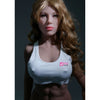 Bambola realistica Ultimate Fantasy Dolls Mandy con top bianco. Disponibile su DesireVibe.com